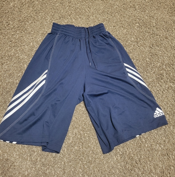 adidas Shorts Adidas Mens Basketball Shorts Small Navy Blue Active